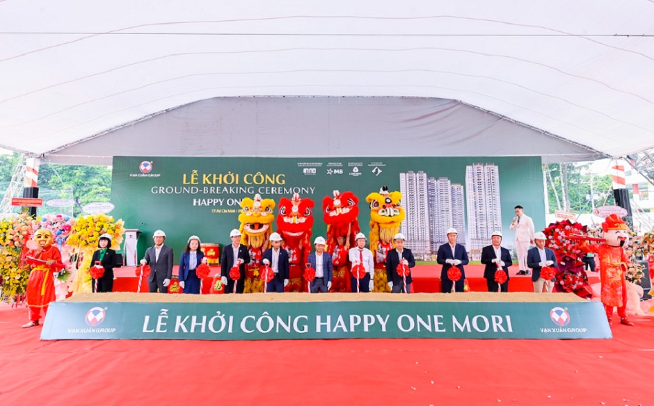 Lễ khởi công dự án Happy One Mori