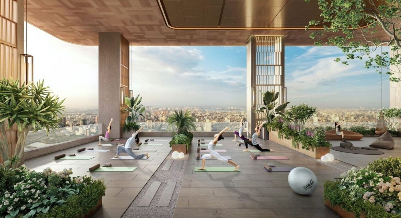 Phối cảnh tiện ích nội khu Happy One Mori